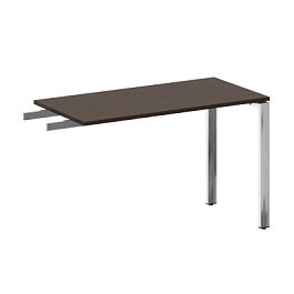 Metal System Direct Брифинг-приставка БП.ПР-4 Венге/Нерж. сталь 1200*600*750 - Фото предпросмотра