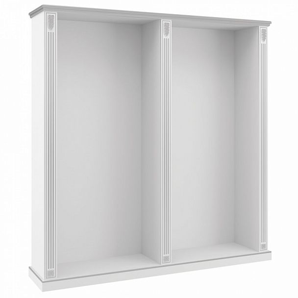 Каркас шкафа 4 двери Vienna 214x45x220 белый - Вид 1