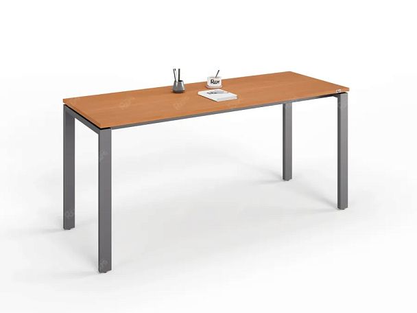UNITY РМС6-16 ВИШНЯ Стол на металлокаркасе прямой 1600х600х750 - Вид 2