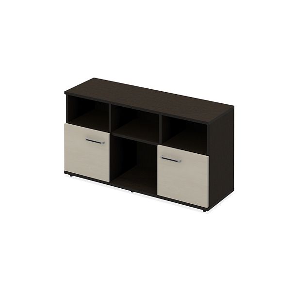 Тумба приставная "София"  ПК-СФЯ-ТМП110Х35ДБ2/ПП/35-В1-268 дуб ферраре+клен - Вид 1