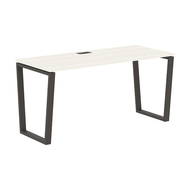 Стол прямой EVST 1567 Ясень Траун/Мокко 1560х670х750 EDIS - Вид 1