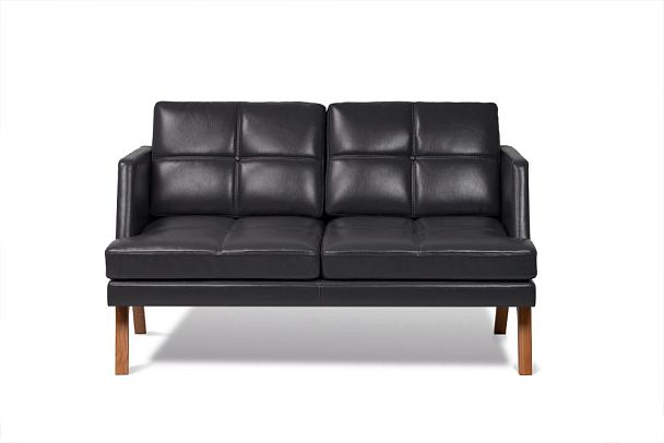 Трехместный диван Artis 205x85x85 чёрный - Вид 7