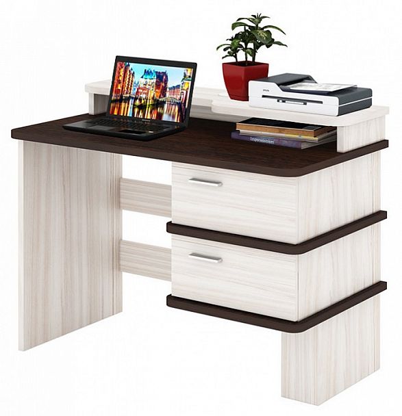 Стол компьютерный Домино СД-15 C Венге/Карамель - Вид 2