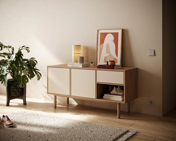 Комод с дверками Alice арт ALC15 - Вид 3