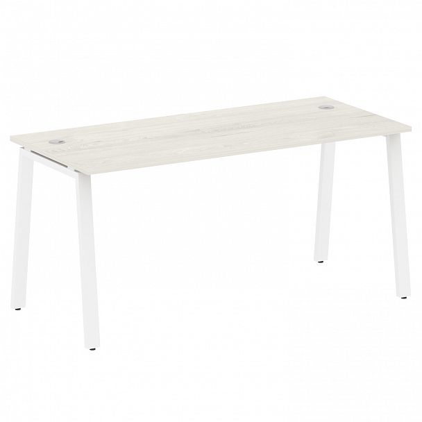 Стол "Metal System" БА.СП-4 дуб наварра/белый - Вид 1