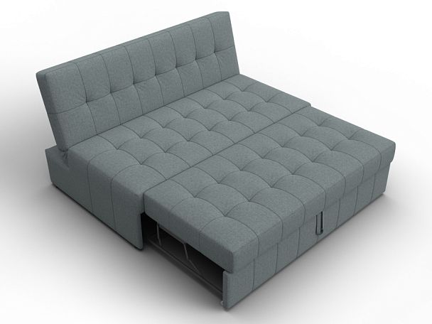 Диван прямой Лига-107 (140) Рогожка серый - Вид 7