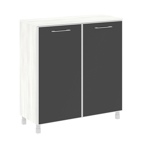 Yalta Шкаф квадратный LT.SD-1.4 R black Снежная патина/Стекло black 1098*452*1168 - Вид 1