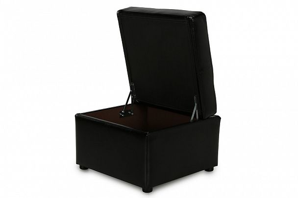 Пуф-сундук Квин College Black - Вид 3