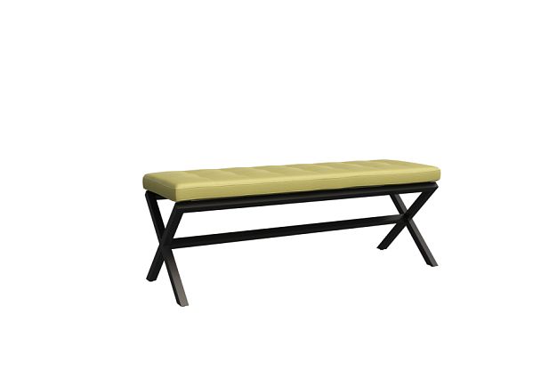 Next Банкетка двухместная NLT.L-2 Korfu 14/Металл Антрацит 1300*380*480 - Вид 1