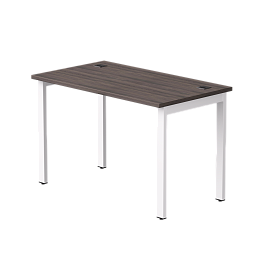 Стол прямой Everprof EVO на металлокаркасе 1180х670х755 мм Дуб Пасадена/Белый - Фото предпросмотра