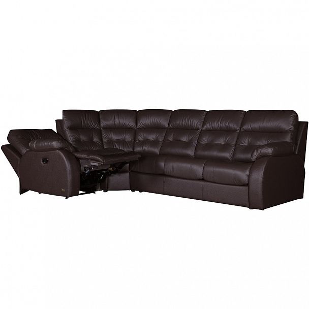 Угловой диван "Рей" кожа - Вид 5