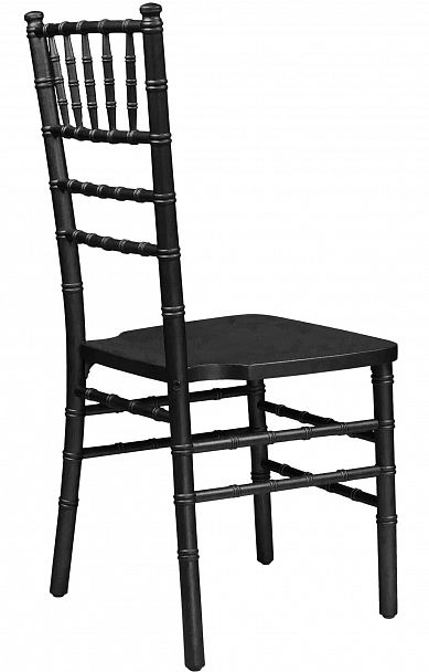 Стул Кьявари Черный, деревянный - Вид 3
