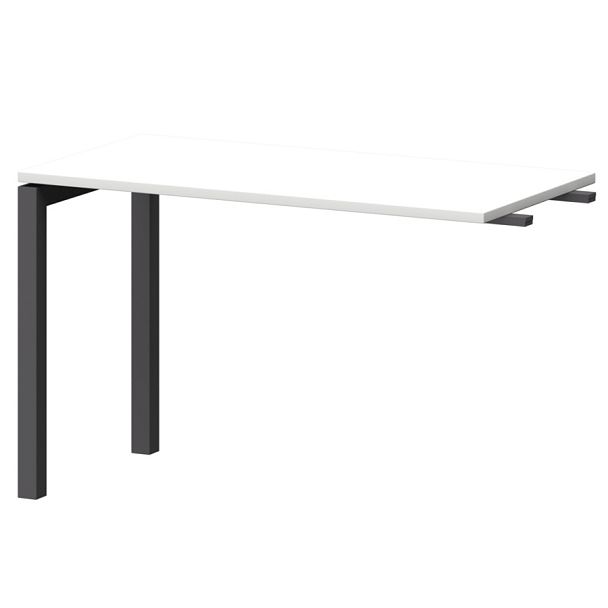 Бриф-приставка СМБ25-П-12.Пр50 Белый/Антрацит 1200x600x750 Смарт - Вид 1