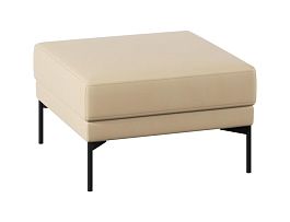 Банкетка Everprof Gamma угловая одноместная Экокожа Бежевый - Фото предпросмотра