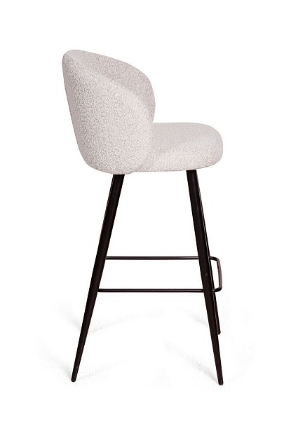 Стул полубарный Vito, букле белый / опора конус - Вид 3