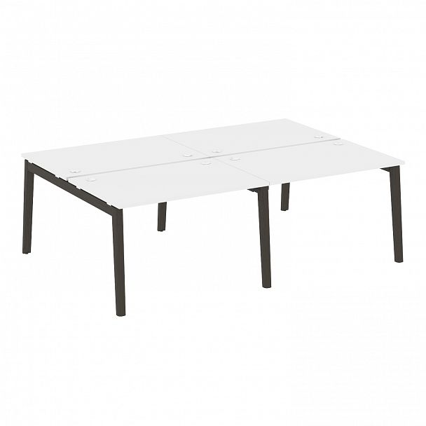 Рабочая станция "Onix wood" OW.D.RS-4.2.8 белый/дуб темный - Вид 1