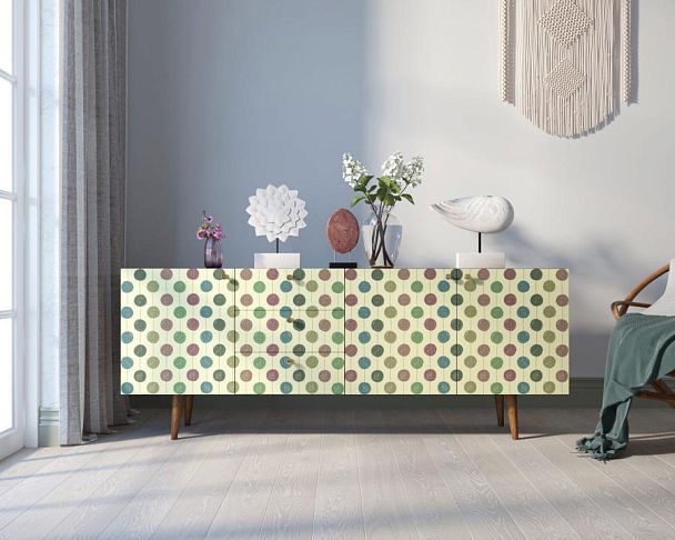 Комод Berber удлиненный принт 24 арт BB11/Print_24 - Вид 4