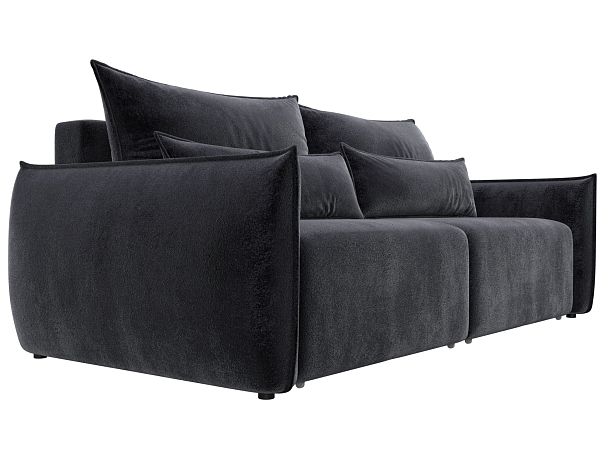 Диван прямой Лига-051 НПБ Велюр серый - Вид 3