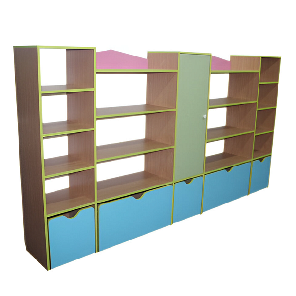 Шкаф-стенка для игрушек - Вид 1