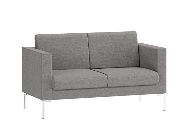 Hans Диван двухместный HNS-02 Сан 08/Металл Хром 1520*770*820 - Вид 1