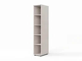 ЛАЙТ / LIGHT RLG026-35x55 Узкий стеллаж 35x55x183 Дуб Молочный - Фото предпросмотра