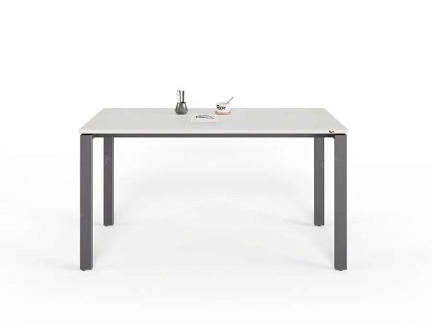 ЛАЙТ / LIGHT RLG015-14x6 Прямоугольный стол 140x60x75 Белый - Вид 3