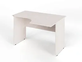 ЛАЙТ / LIGHT RLG004-12x9R Угловой стол 120x90x75 Дуб Молочный - Фото предпросмотра