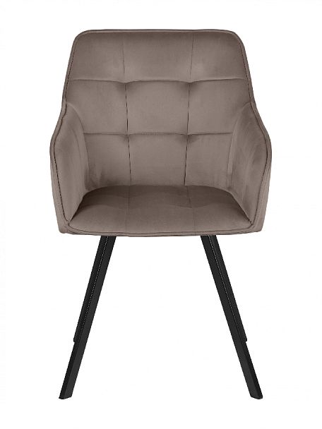 Кресло поворотное Мони, Confetti mocco/черный - Вид 3