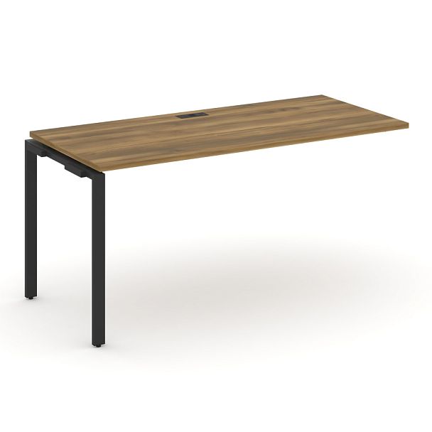 Concept Наборный элемент рабочей станциии CN.ONRS-004 Сандал Янтарный/Металл Черный 1580*720*750 - Вид 1