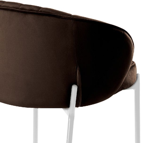 Комплект полубарных стульев Миэль коричневый/белый, 2 шт. - Вид 8