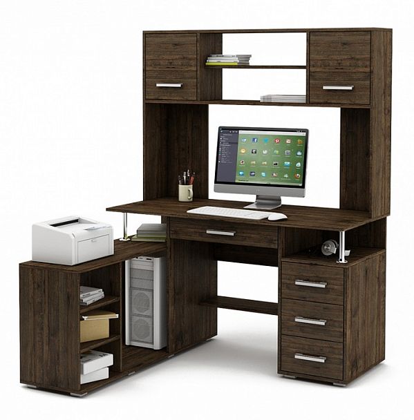 Стол письменный Амбер-23Я - Вид 1