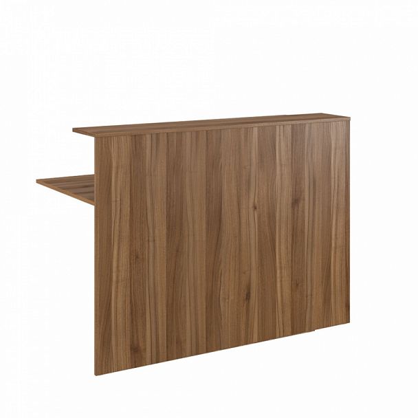 Элемент ресепшн прямой Salute 180x70x105 орех - Вид 1