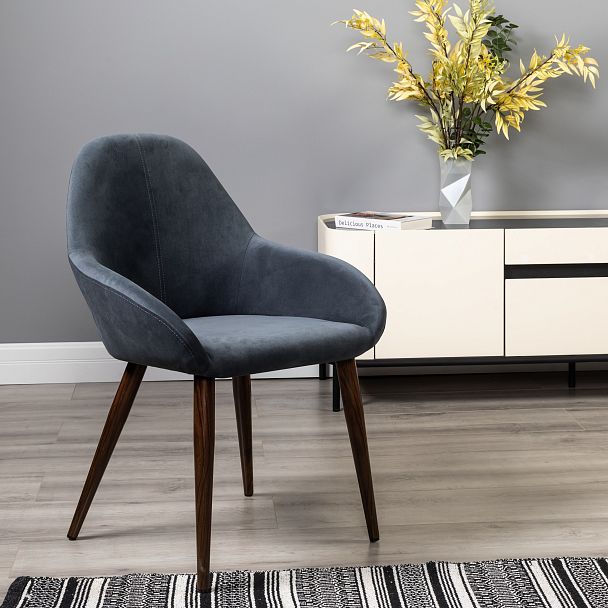 Кресло Kent Diag grey/т.орех - Вид 8