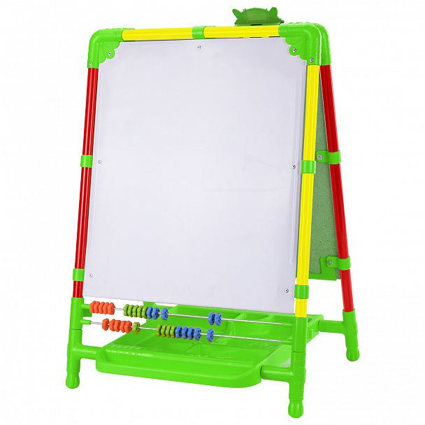 Мольберт растущий для мела/магнитно-маркерный, 53х46 см, BRAUBERG "NIKA KIDS", светофор, 238051 - Вид 9