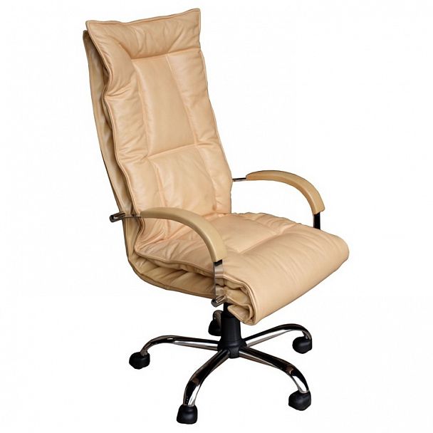 Кресло руководителя "Вега" хром - Вид 1