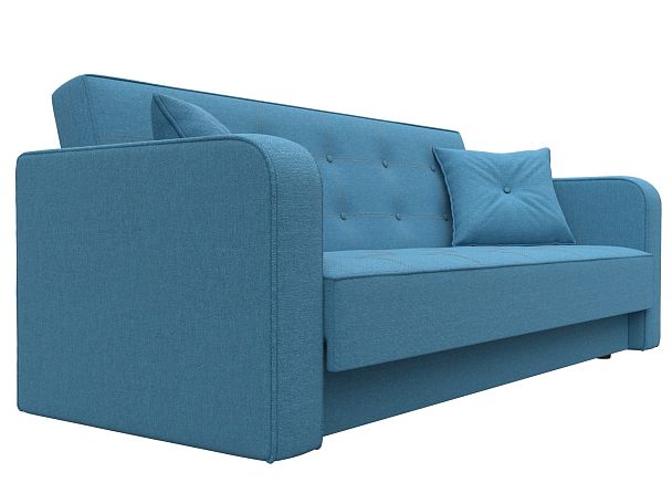 Диван-книжка Тур Рогожка голубой - Вид 3