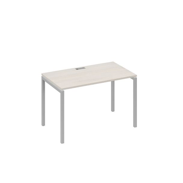 Стол письменный на металлокаркасе DUE A4 А4 Б2 013 БП дуб / металлокаркас серый - Вид 1