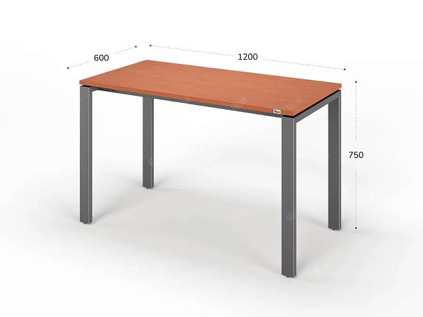 ЛАЙТ / LIGHT RLG015-12x6 Прямоугольный стол 120x60x75 Орех Итальянский - Вид 2