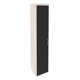 Шкаф "Onix" O.SU-1.10R white/black денвер светлый - Фото предпросмотра