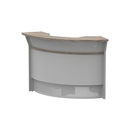 Стойка угловая низкая с вырезом Берлин Дрифтвуд РУН.В90 - Фото предпросмотра