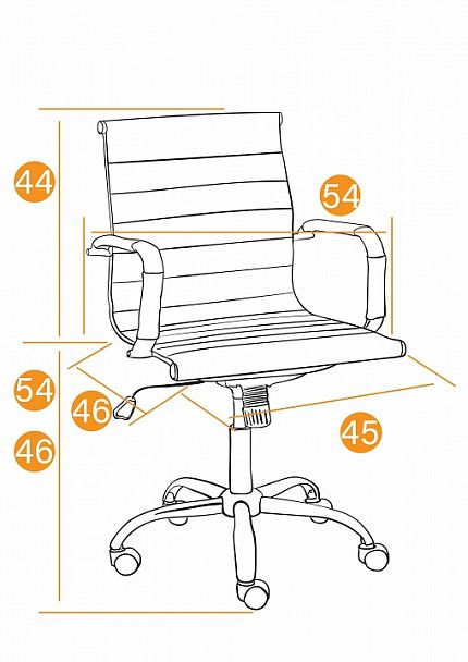 Кресло компьютерное Urban-Low - Вид 11
