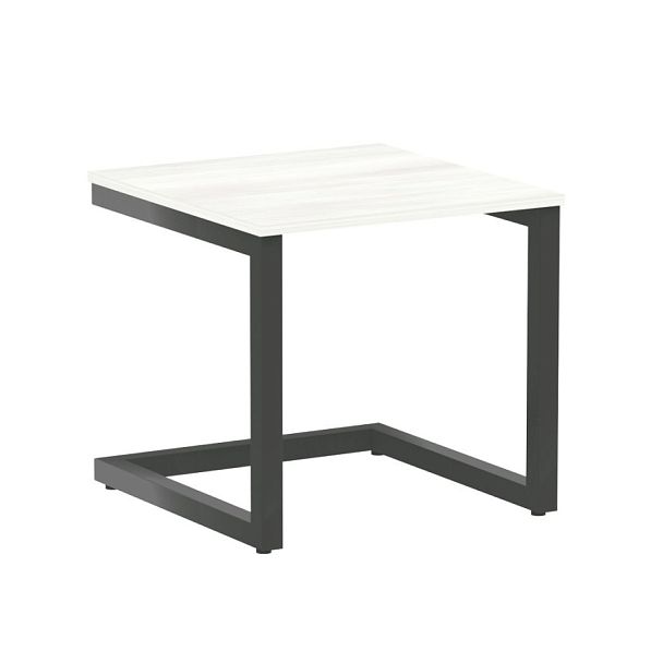 Home Office Стол журнальный VR.SP-2-58.G Снежная патина/Антрацит металл 580*600*550 - Вид 1