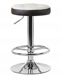 Табурет барный DOBRIN BRUNO (кремово-коричневый) - Фото предпросмотра