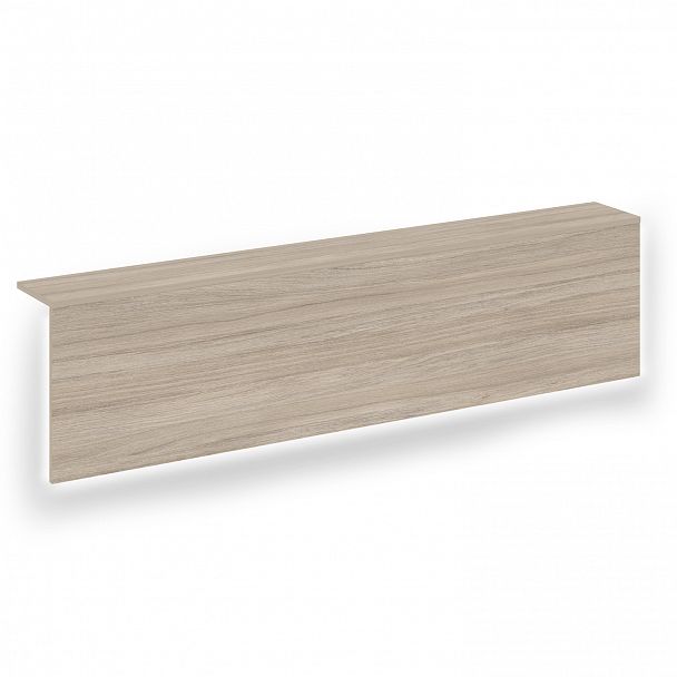 Накладка с подсветкой прямая высокая на 2 модуля "Onix" О.R-NP.V-158.2.S дуб аттик - Вид 1