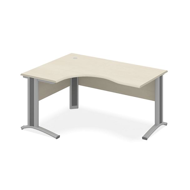 Стол эргономичный "Технофорвард"  ПК-ТФ-СТЭ160Х120Л/РД-В4-99 клен - Вид 1