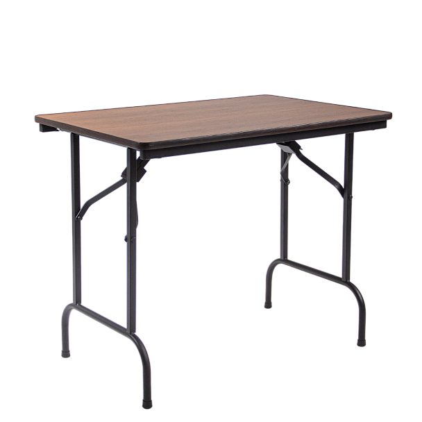Стол Лидер 1, основание металл, ДСП орех - Вид 4