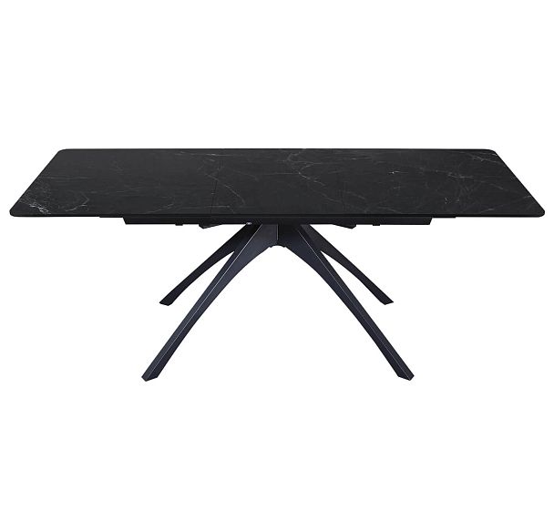 Стол раскладной Sheffilton SHT-T76 серый мрамор/черный - Вид 3