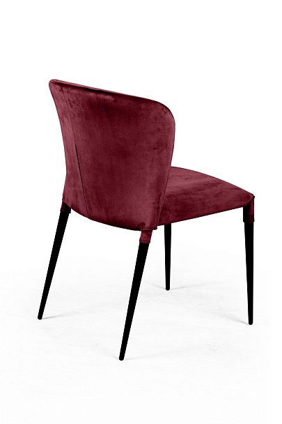 Стул Albert (Альберт), бархат винно-красный 16 new - Вид 4