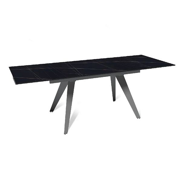 Стол раскладной Rhein (140+40+40), керамика матовая Blackgold - Вид 5