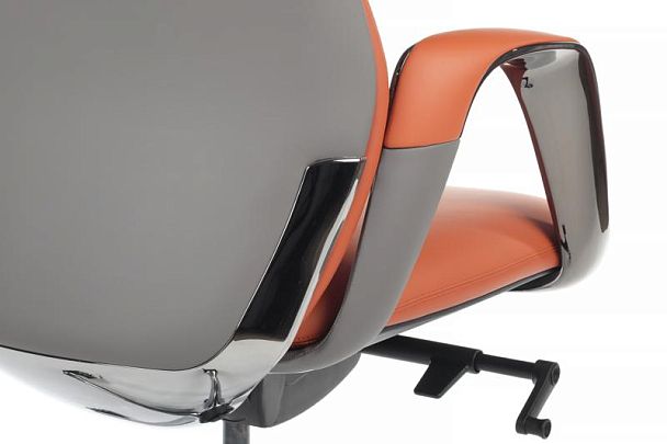Кресло Napoli YZPN-YR020 Оранжевый/Серый - Вид 9